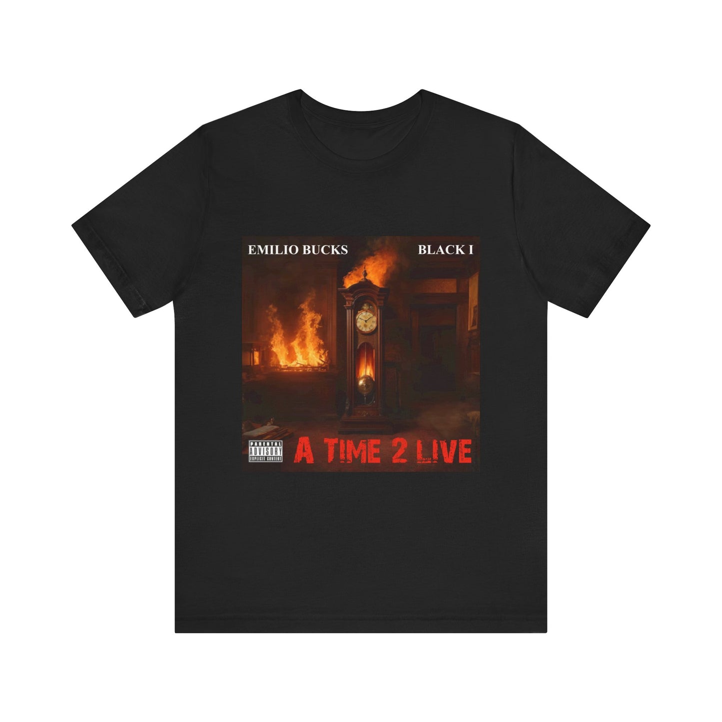 A Time 2 Live Unisex Tee - Artful Graphic Tee for Music Lovers