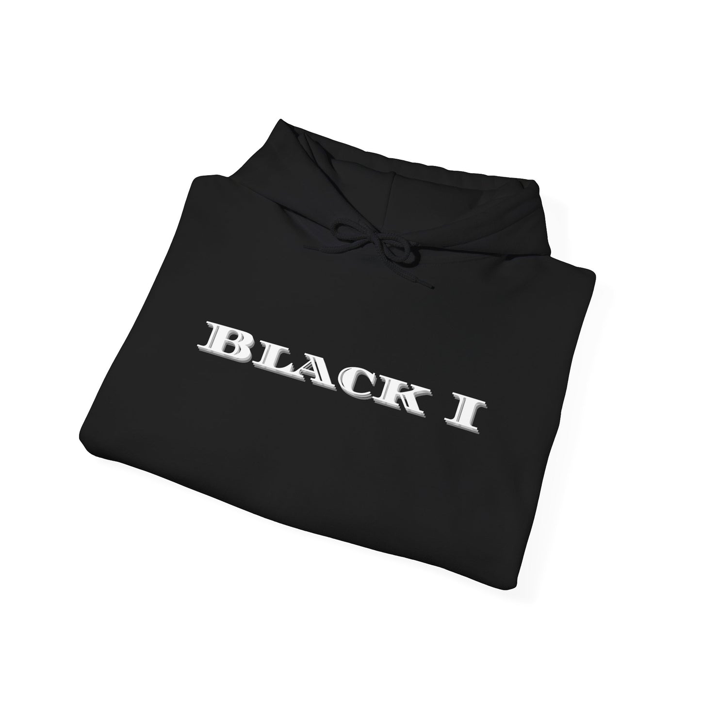 Black Black I Unisex Heavy Blend™ Hooded Sweatshirt