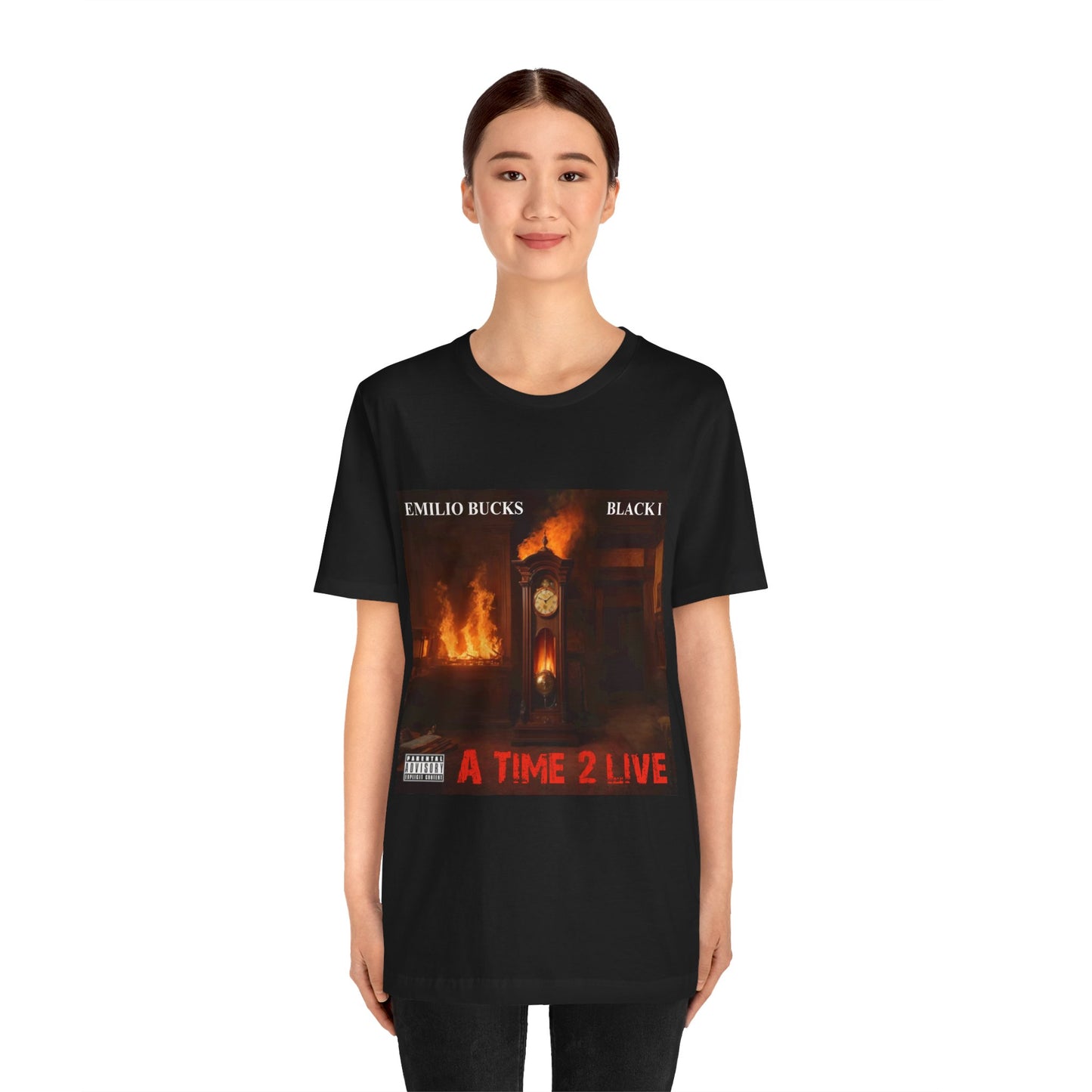 A Time 2 Live Unisex Tee - Artful Graphic Tee for Music Lovers