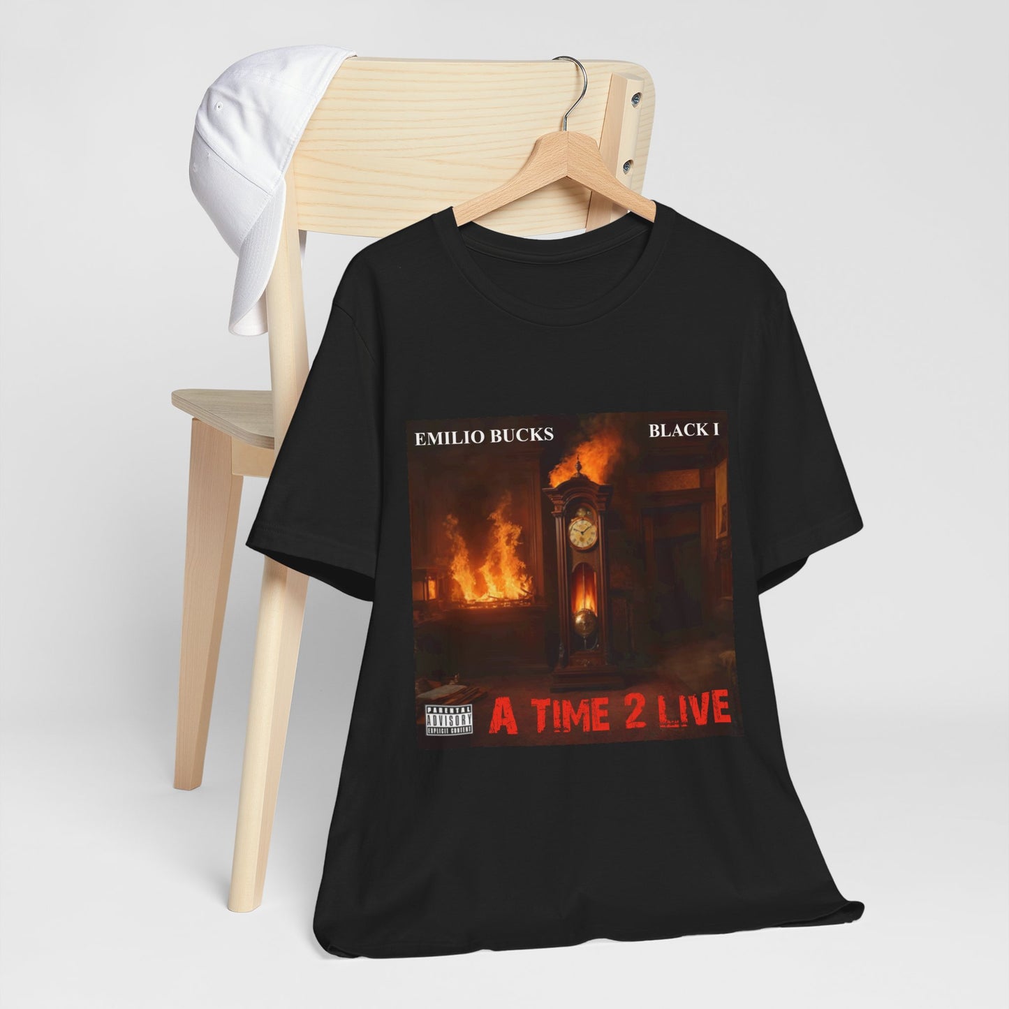A Time 2 Live Unisex Tee - Artful Graphic Tee for Music Lovers