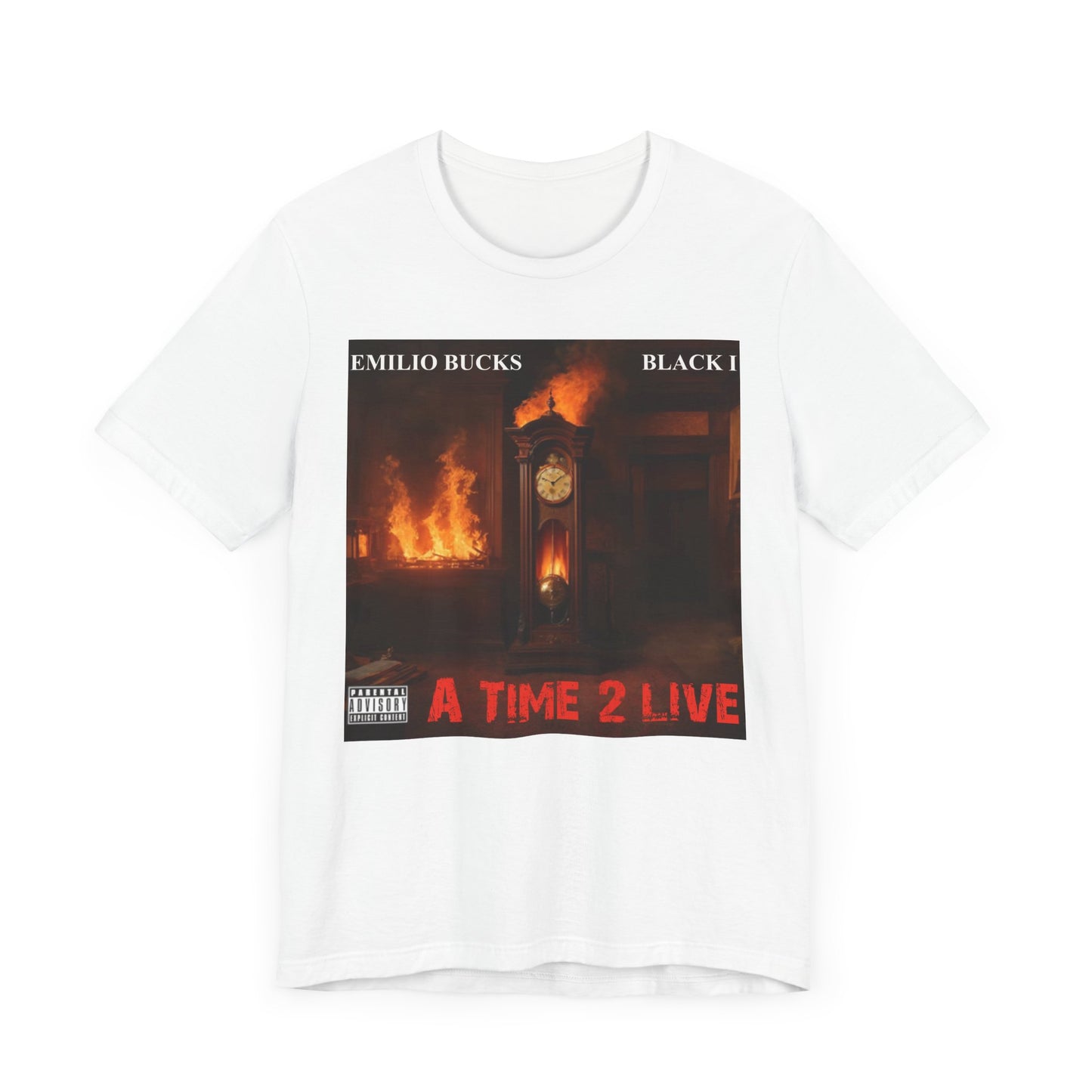 A Time 2 Live Unisex Tee - Artful Graphic Tee for Music Lovers