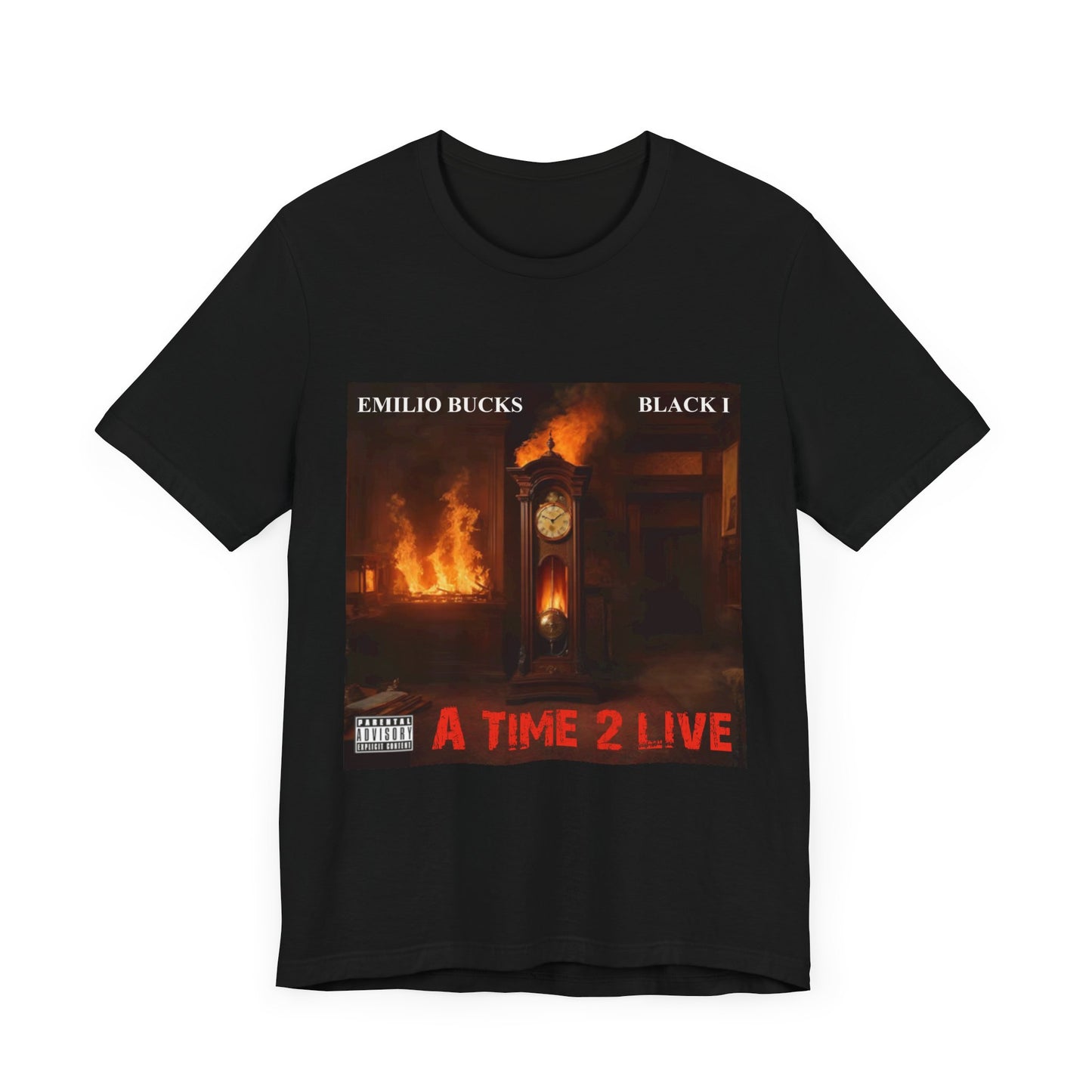 A Time 2 Live Unisex Tee - Artful Graphic Tee for Music Lovers