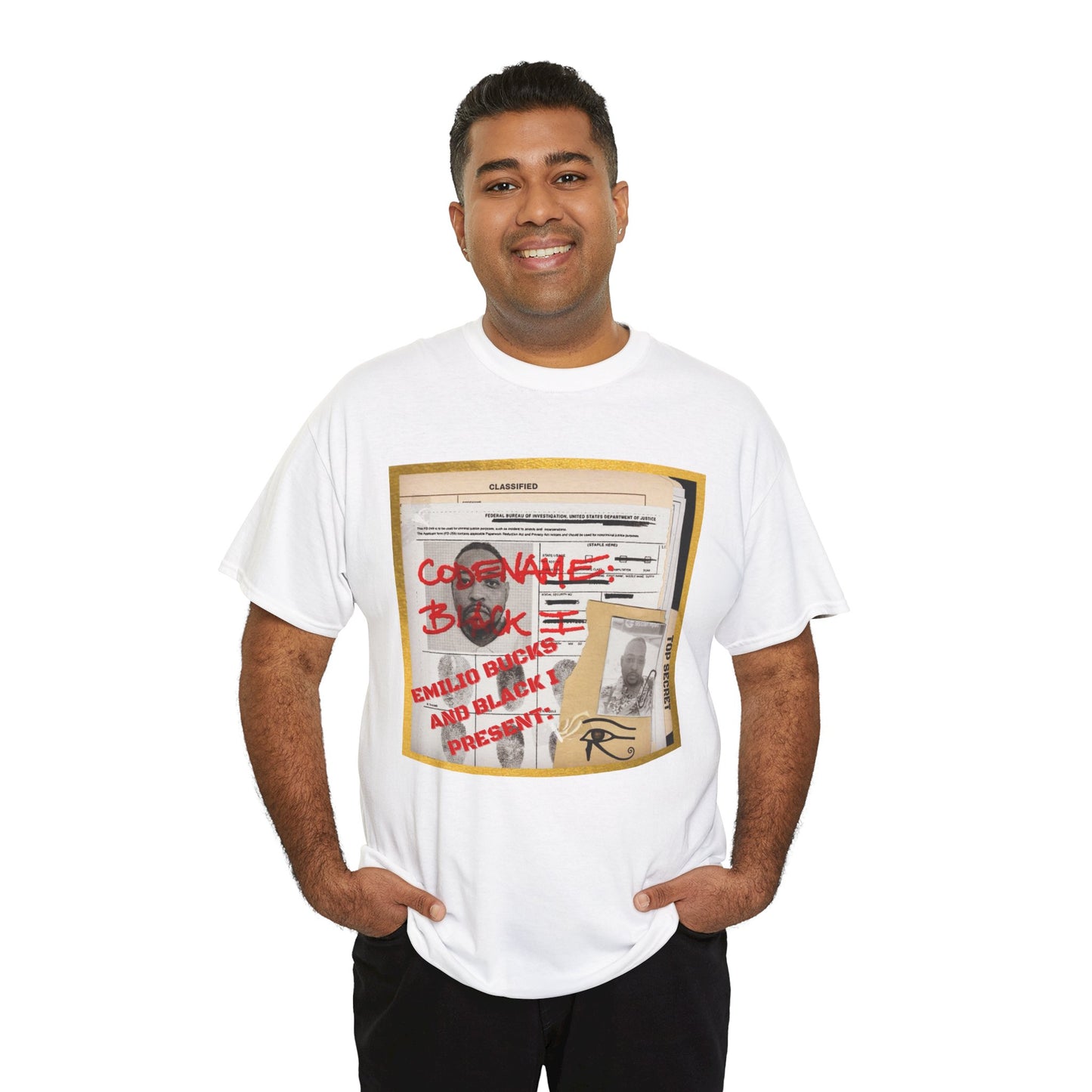 Blanco Code Name Unisex Heavy Cotton Tee