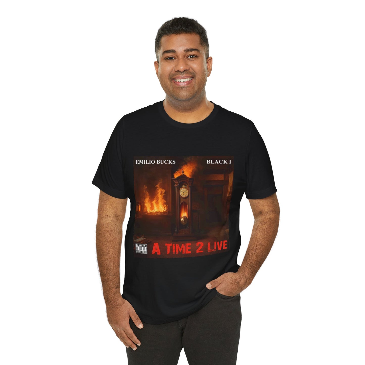 A Time 2 Live Unisex Tee - Artful Graphic Tee for Music Lovers