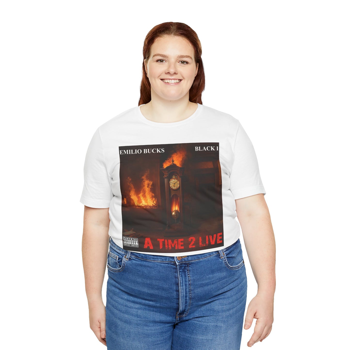 A Time 2 Live Unisex Tee - Artful Graphic Tee for Music Lovers