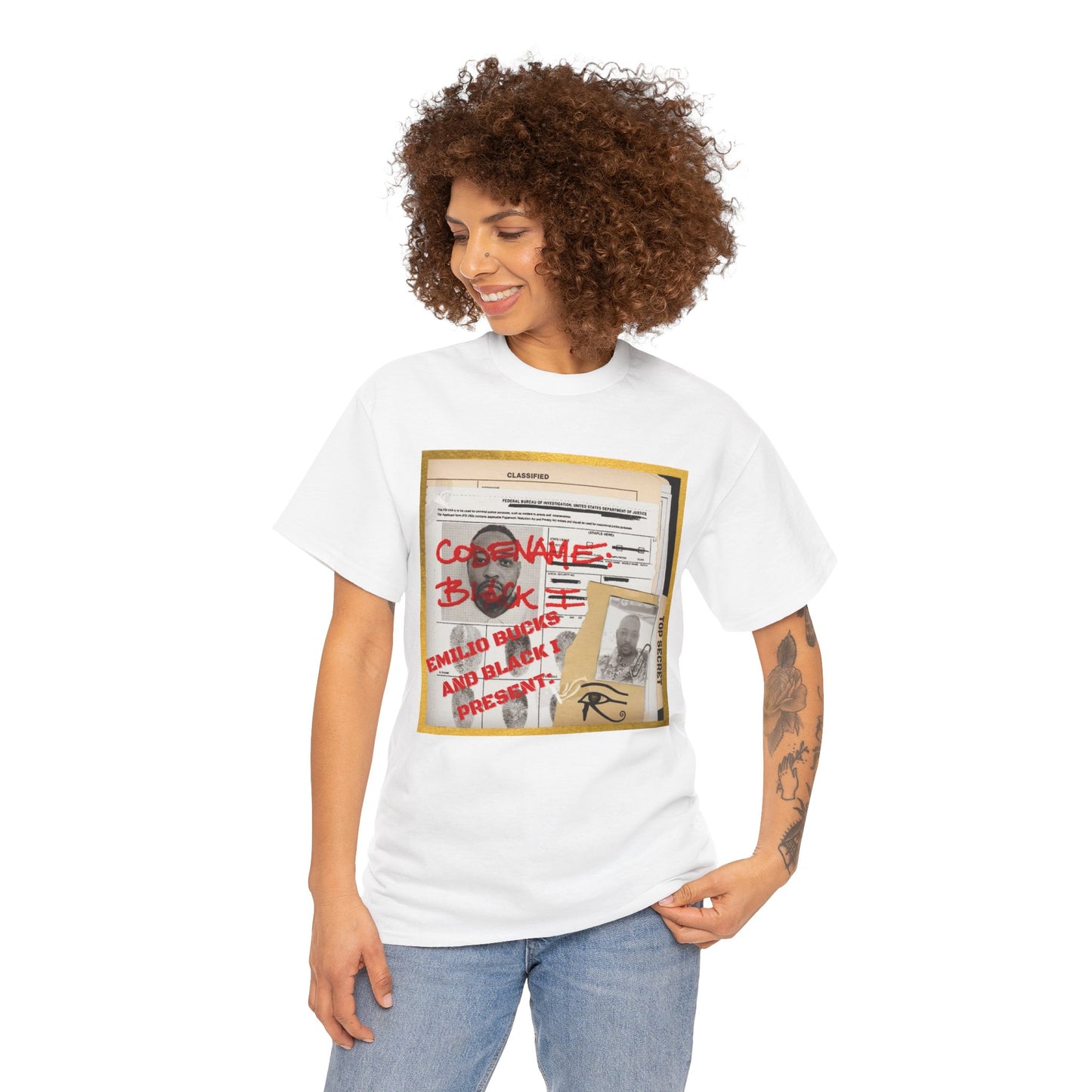 Blanco Code Name Unisex Heavy Cotton Tee