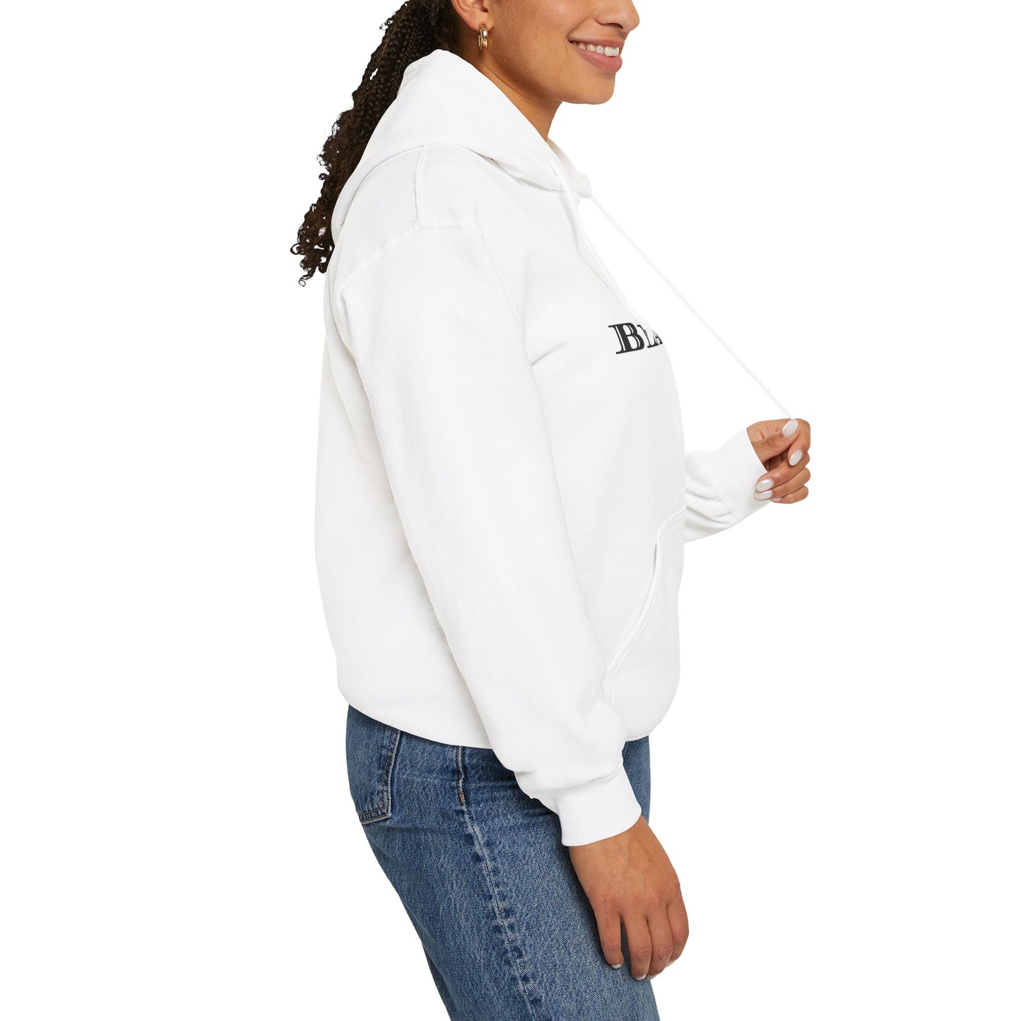 Black I Blanco Unisex Heavy Blend™ Hooded Sweatshirt