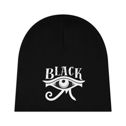 Black Baby Beanie (AOP)